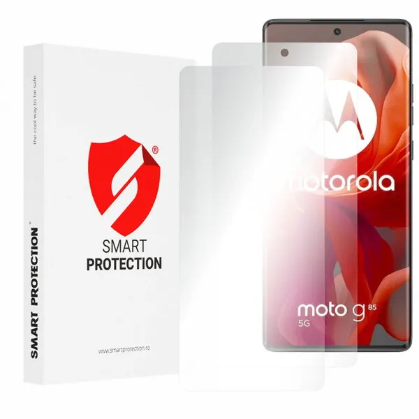 Smart Protection Folie de protectie Ecran Smart Protection Premium Classic pentru Motorola Moto G85, Plastic, Set 2 bucati