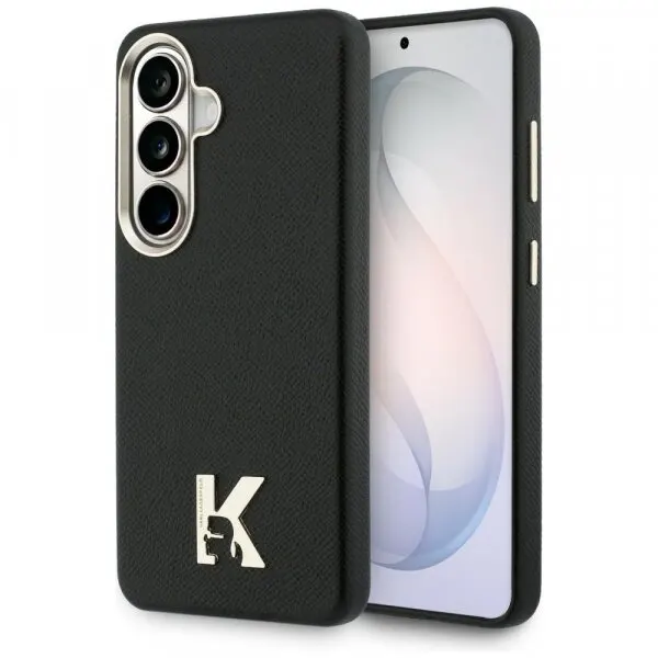 Karl Lagerfeld Husa MagSafe pentru Samsung Galaxy S26 S942, Karl Lagerfeld, Karl Head Logo, Neagra