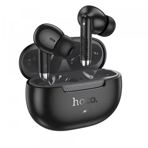 Casti True Wireless HOCO EQ24, Bluetooth, Negru