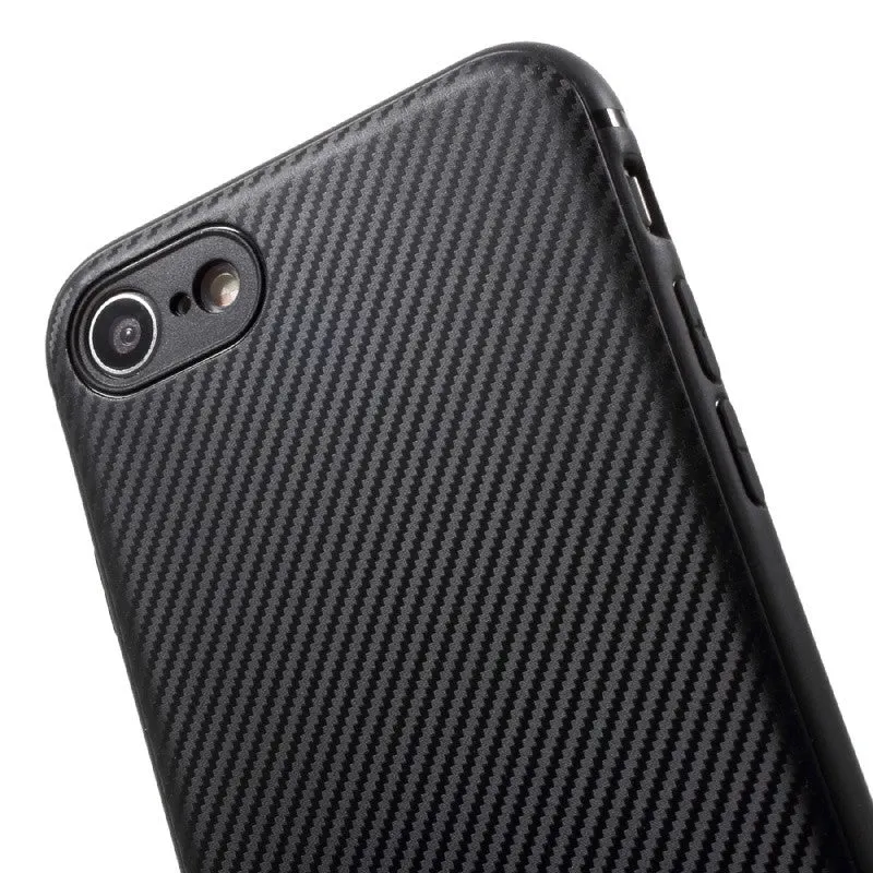 Apple, Husa Apple iPhone 7 IPAKY Carbon Fiber Negru