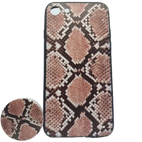 Apple, Husa Apple iPhone XS Max Multicolor Model Sarpe 2 Popsocket inclus