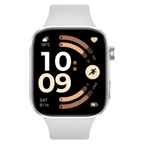 Smartwatch Xiaomi Redmi Watch 6 BHR0955GL, Ecran AMOLED 2.07inch, Autonomie 24 zile, GPS, Bluetooth, 5 ATM, NFC (Gri)