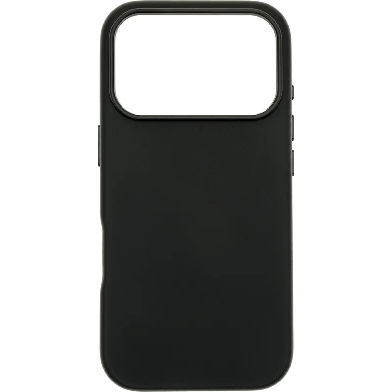 Dviced Husa pentru iPhone 17 Pro Dviced din piele MagSafe, Negru