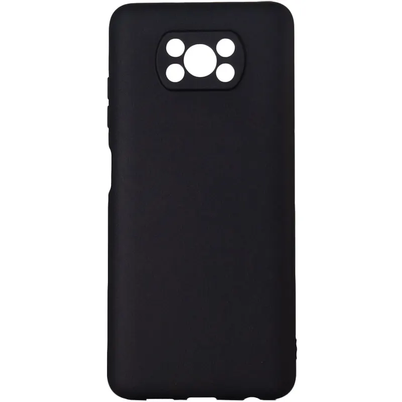 spacer Husa telefon Xiaomi Pocophone X3 Pro 5G - Spacer, Grosime 1.5 mm, Material flexibil TPU, Negru, SPPC-XI-PC-X3P5G-TPU