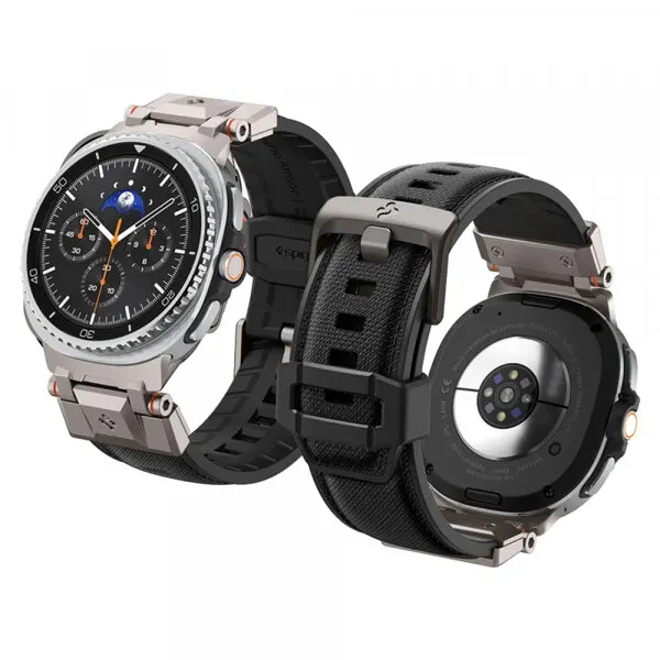 Spigen Curea Spigen DuraPro Armor pentru Samsung Galaxy Watch9 / Watch8 / Watch8 Classic Series, Gri AMP10118