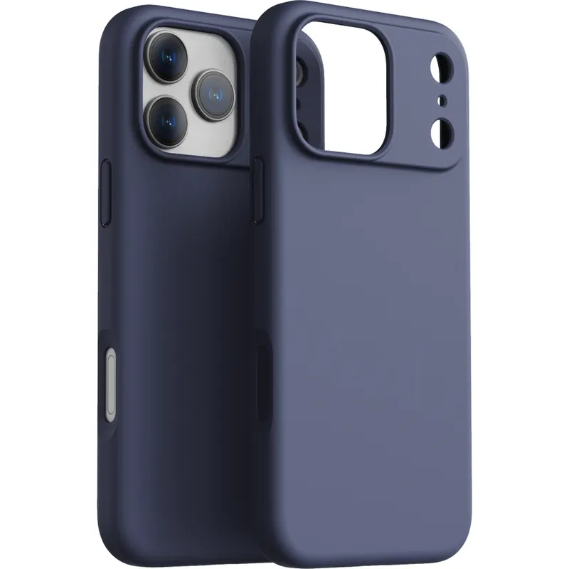 Dviced Husa Protectie Spate Dviced DV511069, Silicone, MagSafe, pentru Apple iPhone 17 Pro Max, Albastru