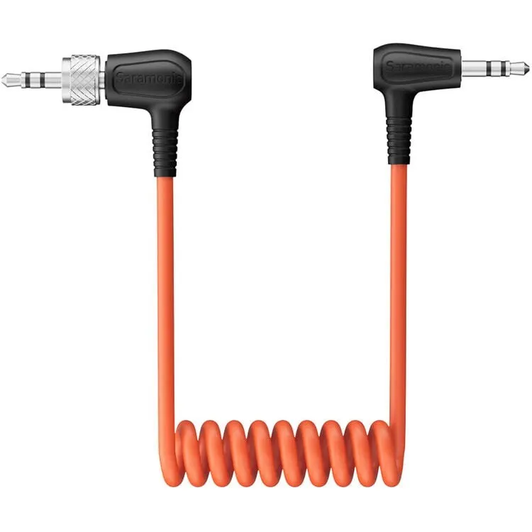 SARAMONIC Cablu audio si timecode SARAMONIC, TRS 3.5mm cu blocare la TRS 3.5mm, pentru sistemele K9-US, K9 si TC-NEO
