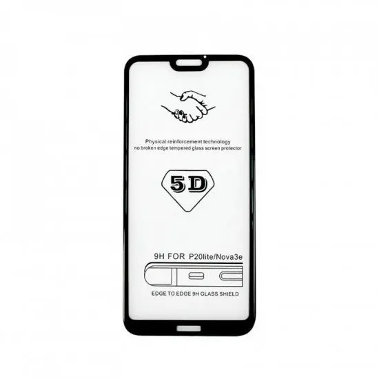 Samsung, Folie Sticla Samsung Galaxy J4 2018 Full Glue 4D / 5D Negru