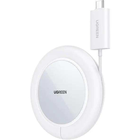 Ugreen Incarcator Retea Wireless UGREEN CD245 (40123), 15W, 1.67A, Alb