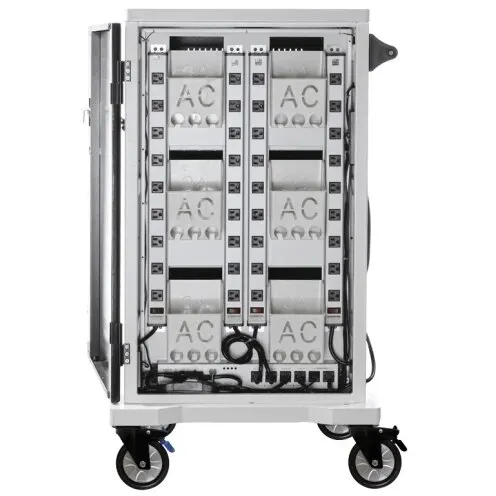 Power Technologies Statie de incarcare Power Technologies AC-Slim, pentru 36 device-uri, dimensiune maxima suportata 14 inch, metal