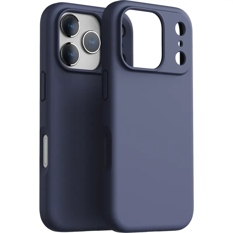 Dviced Husa Protectie Spate Dviced DV511068, Silicone, MagSafe, pentru Apple iPhone 17 Pro, Albastru