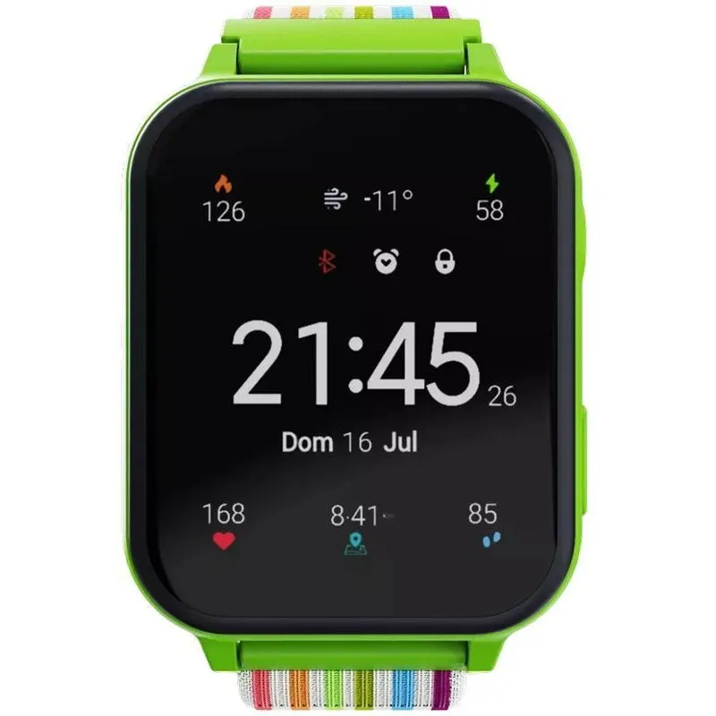 Canyon Ceas inteligentpentru Copil Canyon Alfie KW-37, Study & Game, functie apeluri, functie SOS, Verde