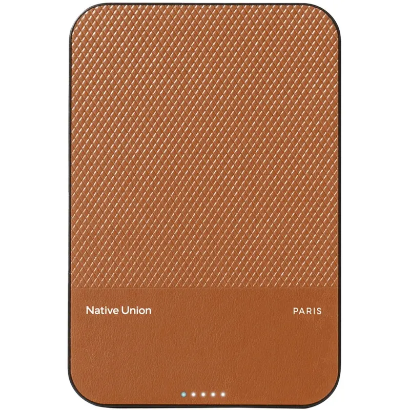 NATIVE UNION Native Union (Re)Classic Power Bank 5000Mah Qi2 - Tan