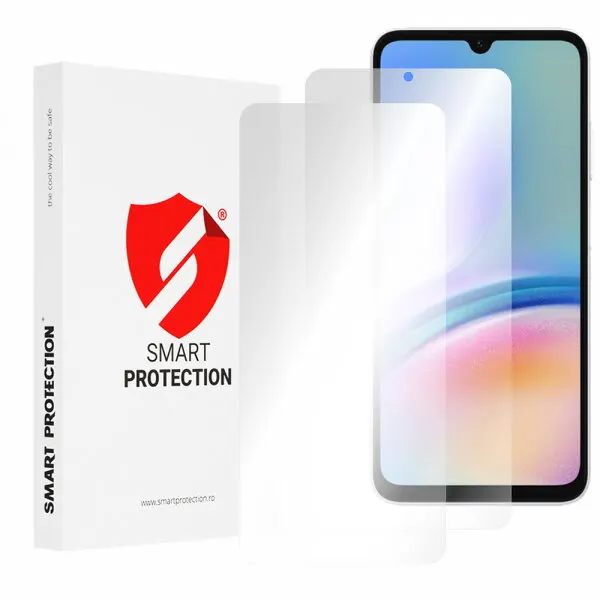 Smart Protection Folie de protectie Ecran Smart Protection Premium Classic pentru Samsung Galaxy A05 A055, Plastic, Set 2 bucati