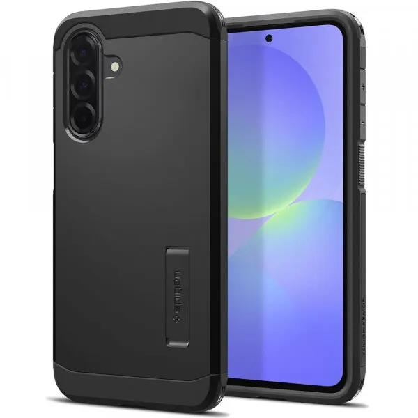 Spigen Husa pentru Samsung Galaxy A36 A366, Spigen, Tough Armor, Neagra ACS09166