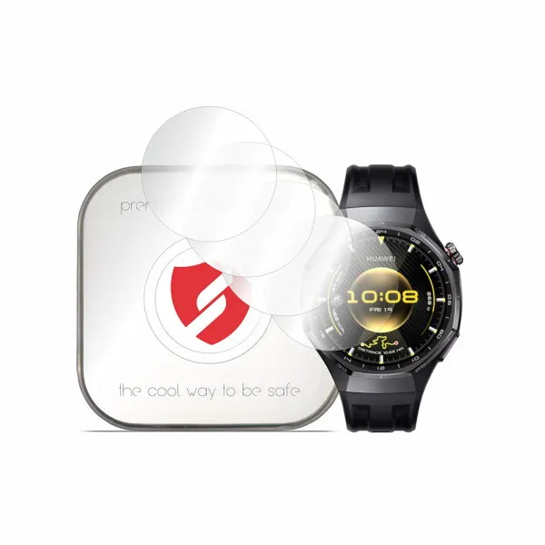 Smart Protection Folie Protectie Smart Protection Premium Classic pentru Huawei Watch GT 6 Pro, Set 4 bucati, Plastic