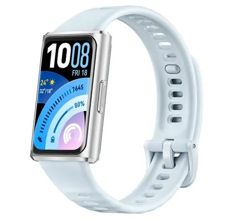 Bratara fitness Huawei Band 11 Pro, Ecran AMOLED 1.62inch, Bluetooth, Android /iOS, Blue Fluoroelastomer Strap, 5 ATM (Albastru)