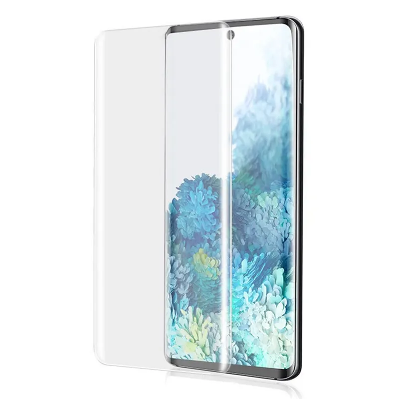 Flippy, Folie Sticla Curbata, compatibila cu Samsung S20, Flippy