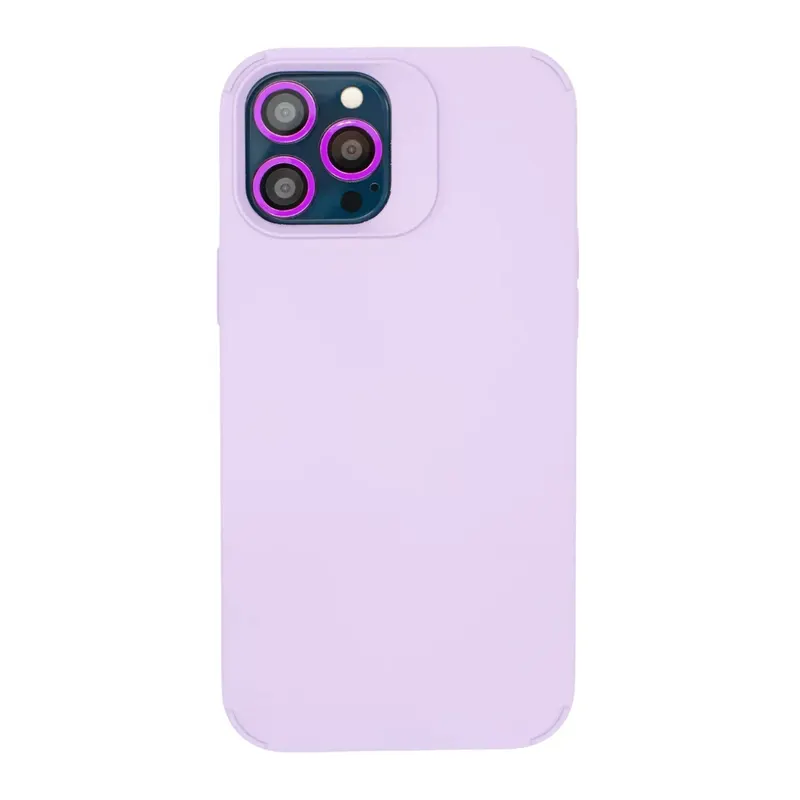 Husa Apple iPhone 15 Pro, Flippy, din Silicon Lichid, Interior din Microfibra, Lentile Fosforescente de Protectie