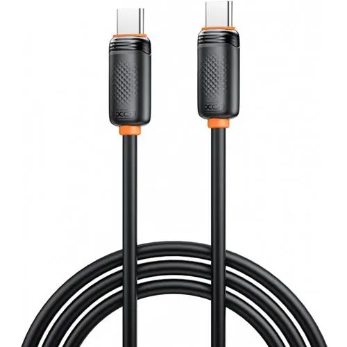 Cablu Date si Incarcare USB-C - USB-C XO Design NB-Q302B, 60W, 1m, Negru