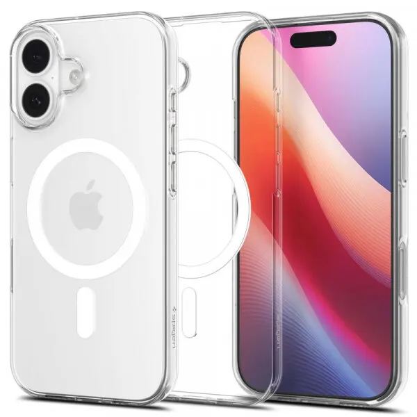 Spigen Husa MagSafe pentru Apple iPhone 17, Spigen, Liquid Crystal, Alba ACS10397