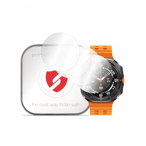 Smart Protection Folie Protectie Smart Protection Premium Classic pentru Samsung Galaxy Watch Ultra, Set 4 bucati, Plastic