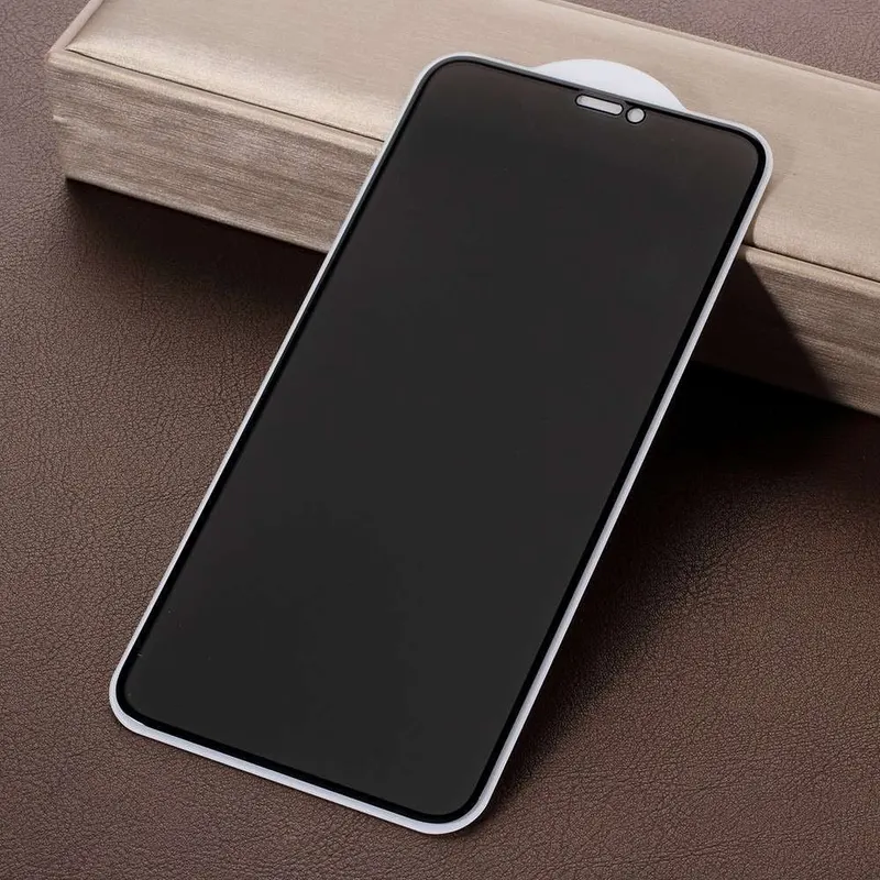 Huawei, Folie Sticla Huawei P40 Lite E Full Glue Privacy Negru