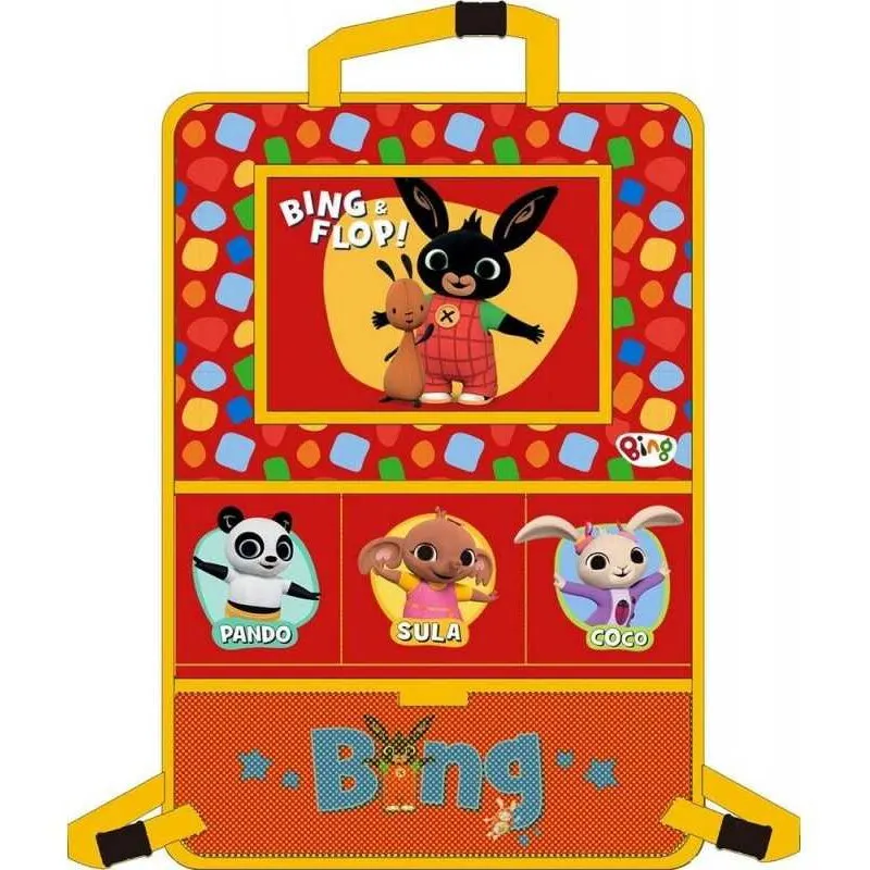 TataWay Organizator auto si carucior cu suport de tableta Bing, TataWay, Rosu