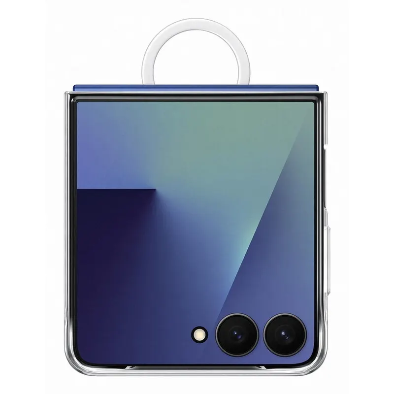 Samsung Husa Samsung Ring Case EF-QF766CTEGWW pentru Galaxy Flip7, Transparent