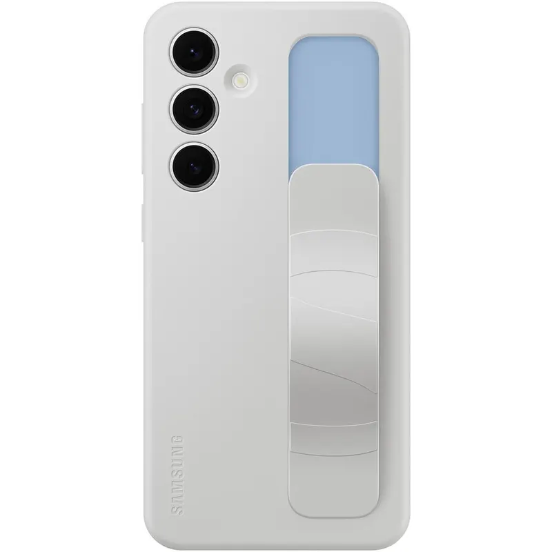 Samsung Husa Protectie Spate pentru telefon mobil Samsung Galaxy S24 FE (S721) EF-GS721CJEGWW, Standing Grip Case, Gri