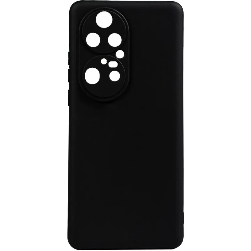 spacer Husa telefon Huawei P 50 Pro, Tip back cover, Material flexibil TPU, Negru, SPPC-HU-P-50P-TPU