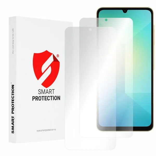 Smart Protection Folie de protectie Ecran Smart Protection Premium Classic pentru Samsung Galaxy A06 A065, Plastic, Set 2 bucati