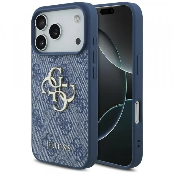 Guess Husa pentru Apple iPhone 18 Pro Max / 17 Pro Max, Guess, 4G Big Logo, Albastra