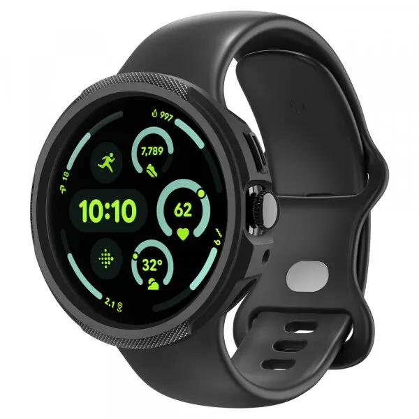 Spigen Husa Spigen Liquid Air pentru Google Pixel Watch 4 41mm, Neagra Mata ACS09483