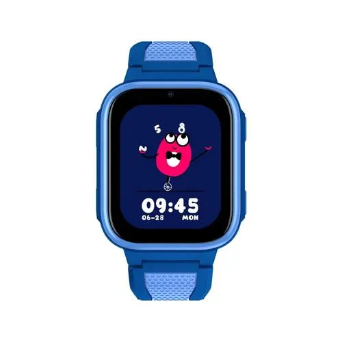Smartwatch LAGENIO K10, 4G, Ecran AMOLED 1.8inch, 64MB RAM, 128MB Flash, Camera 0.3MP, RTOS, Tracking GPS, Apel Video, Mesaje, Control Parental, Ceas cu Alarma, 950mAh, Pentru copii intre 5-14 (Albastru)