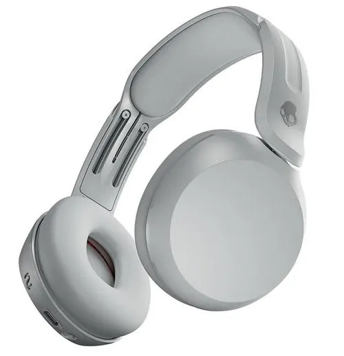 Casti Stereo Wireless SkullCandy Icon 180, Bluetooth, Microfon (Gri)