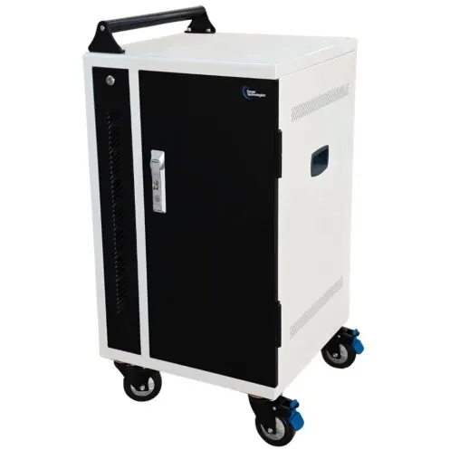 Power Technologies Statie de incarcare Power Technologies PT-VERT-15, pentru 15 device-uri, dimensiune maxima suportata 17 inch, metal