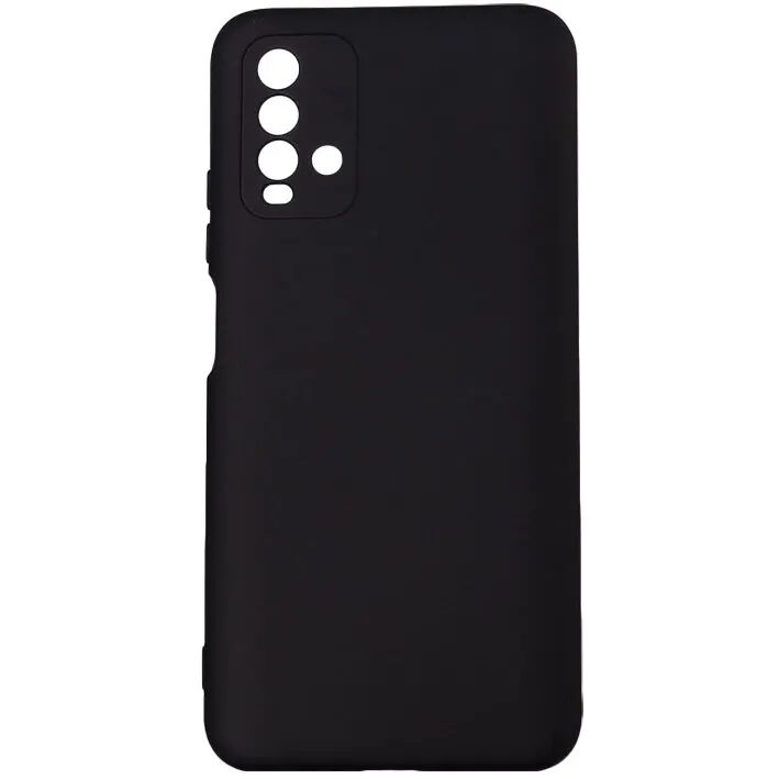 spacer Husa telefon Xiaomi Redmi Note 9 - Spacer, Grosime 2 mm, Material flexibil silicon + interior cu microfibra, Negru, SPPC-XI-RM-N9-SLK
