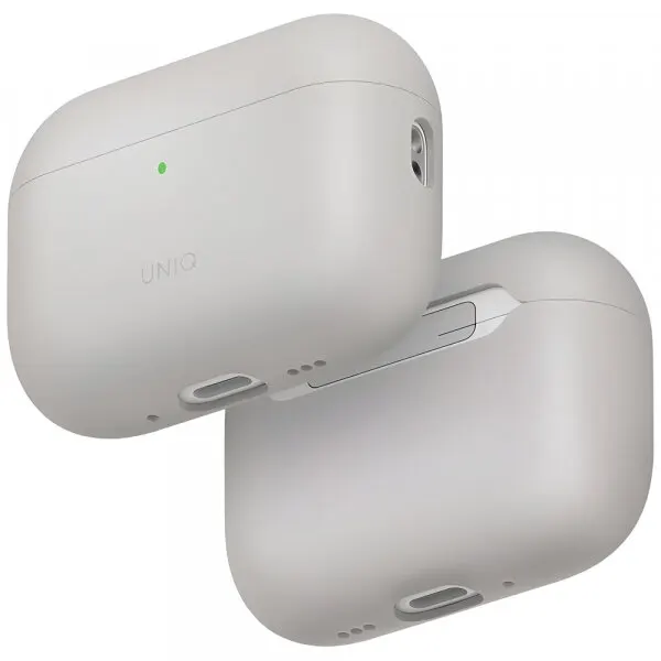 UNIQ Husa UNIQ Lino pentru Apple AirPods Pro 3, Bej