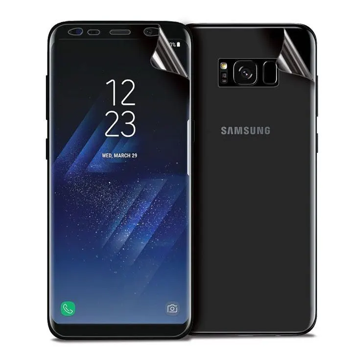 Samsung, Folie Plastic Samsung Galaxy S8 Fata-Spate Transparent