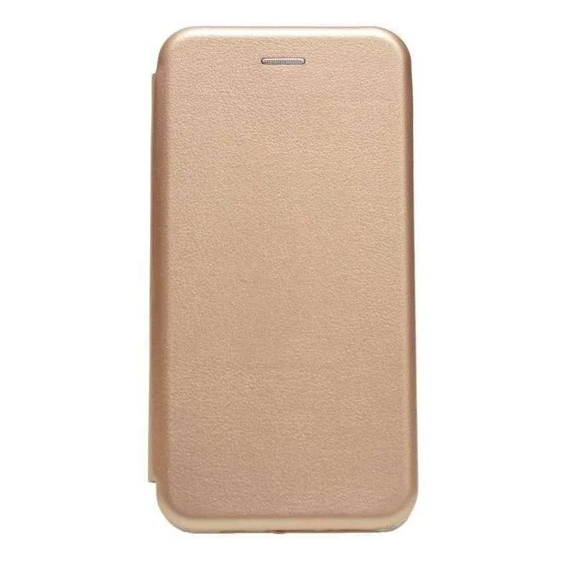 Flippy, Husa de protectie Flippy compatibila cu Apple iPhone 7 / 8 / SE 2020 Magnet Book Case Auriu