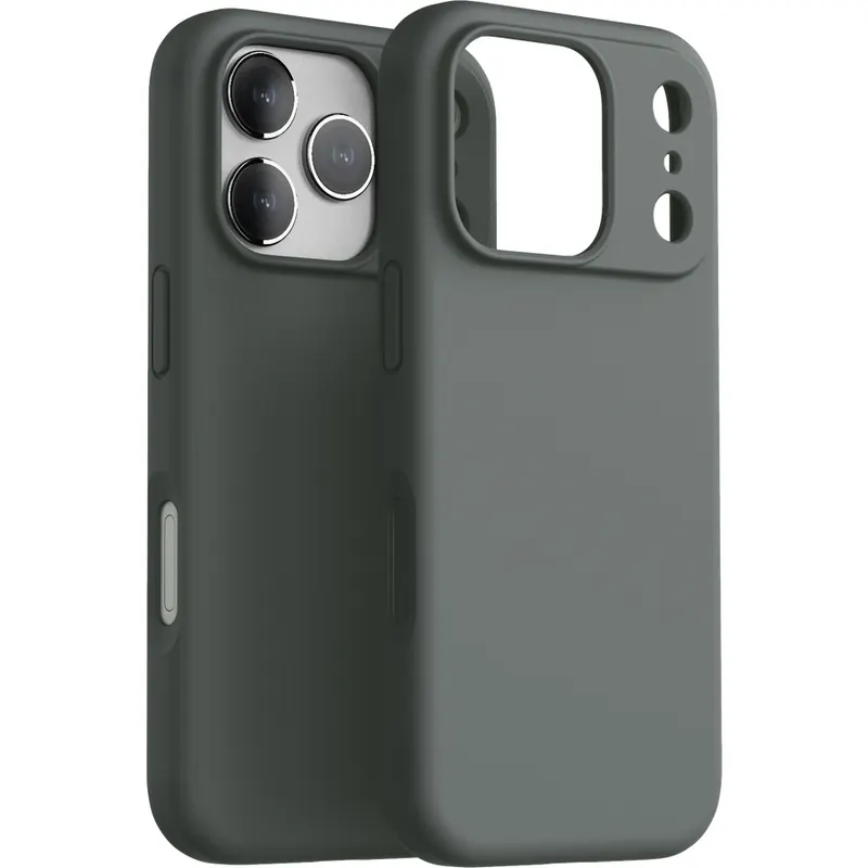 Dviced Husa Protectie Spate Dviced DV511064, Silicone, MagSafe, pentru Apple iPhone 17 Pro, Gri
