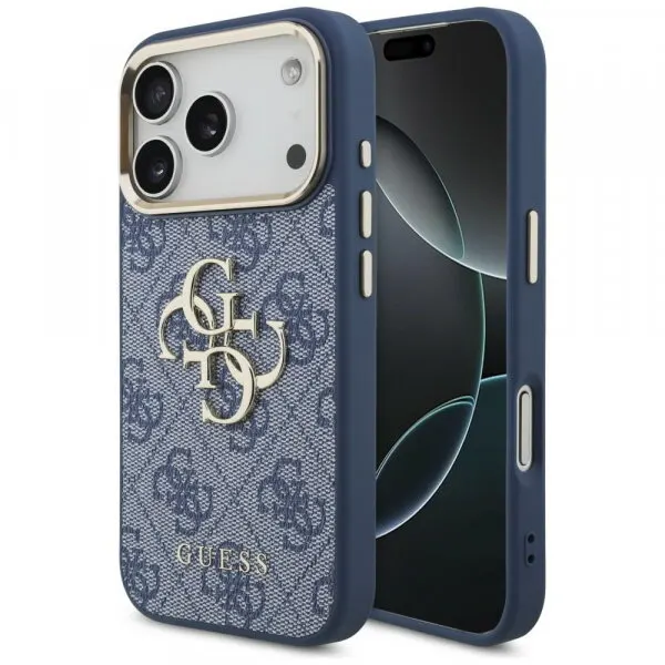 Guess Husa pentru Apple iPhone 18 Pro Max / 17 Pro Max, Guess, 4G Big Classic Logo, Albastra