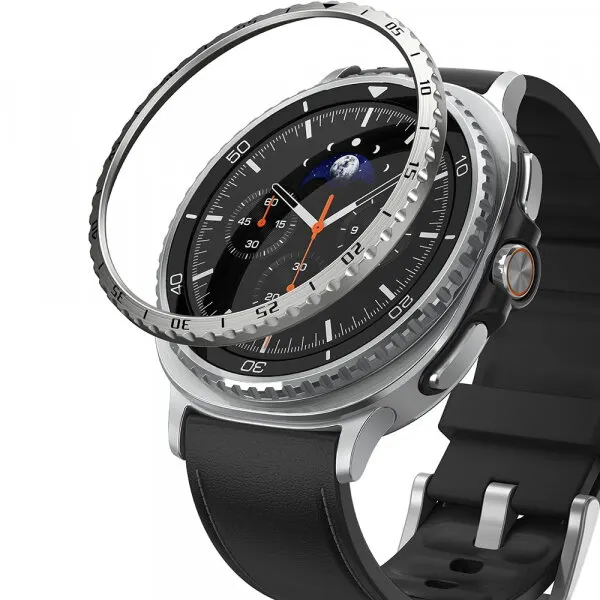 Ringke Rama Protectie Ringke Inner Styling pentru Samsung Galaxy Watch8 Classic, Argintie