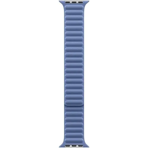 Curea pentru Apple Watch 42mm, Wildflower Blue Magnetic Link, S/M