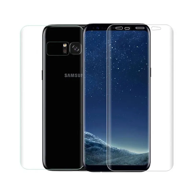 Samsung, Folie Plastic Samsung Galaxy S8 Plus Fata-Spate Transparent