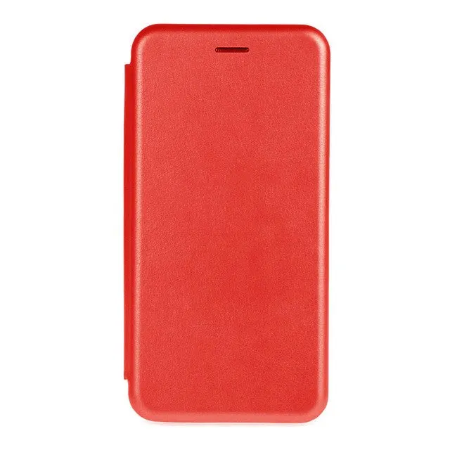 Flippy, Husa de protectie Flippy compatibila cu Apple iPhone 7 Magnet Book Case Rosu