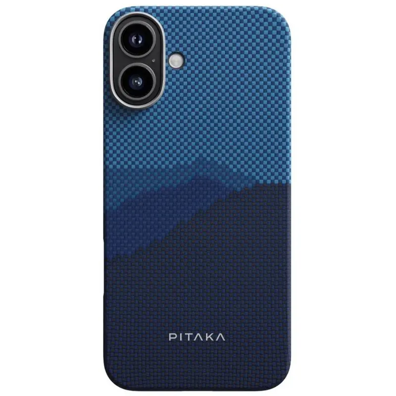 Pitaka Husa de protectie Pitaka Tactile Woven Aramida Magsafe pentru iPhone 16 StarPeak Over the Horizon