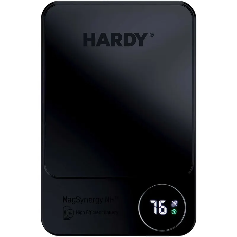 3MK Baterie Externa Wireless 3MK MagSynergy Ni+, 5000mAh, 22.5W, PD + FQI, 1 x QI - 1 x USB-C, Neagra