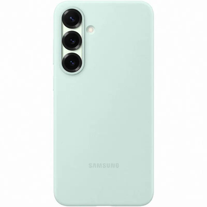 Samsung Husa de protectie Samsung Silicone Case pentru Galaxy S25+, Verde Mint